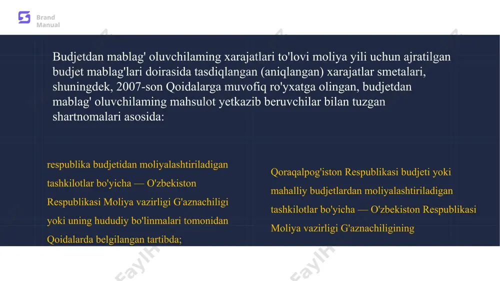 and philosophy lorem ipsum dolor sit amet anypurp consectetur adipiscing elitasa viverra tortor, in conseq animase ane. 02. 2022-yil yanvar-dekabr oylari uchun iste’mol narxlari indeksi 12,3 foizni tashkil etdi, oziq-ovqat mahsulotlari narxi o‘rtacha 15,6 foizga, nooziq-ovqat mahsulotlari narxi 10,7 foizga, xizmatlar narxi esa 8,3 foizga ko‘tarildi. aproved usage lorem ipsum dolor sit amet anypurp consectetur adipiscing elitasa viverra tortor, in conseq animase ane. 01. brand philosophy lorem ipsum dolor sit amet anypurp consectetur adipiscing elitasa viverra tortor, in conseq animase ane. 02. budjetdan mablag’ oluvchilar tomonidan pul mablag'lari o‘tkazilishi quyidagi talablarga asoslangan to‘lov topshiriqnomalari bilan g'aznachilik organlari tomonidan amalga oshiriladi: moliya organlarida ro'yxatdan o'tkazilgan xarajatlar smetalari asosida va budjet mablag'lari bo'yicha budjetdan mablag' oluvchilaming bank hisobraqamlarida mavjud bo'lgan, xarajatlaming tegishli guruhlari bo'yicha budjet mablag'lari qoldiqlarining summalari doirasida; agar to‘lov topshiriqnomasida ko'rsatilgan summa moliya organida ro'yxatdan o'tkazilgan shartnomaga ko'ra to'lanadigan pul mablag'lari summasidan oshmasa; tovarlar (ishlar, xizmatlar) yetkazib berilishini va budjetdan …