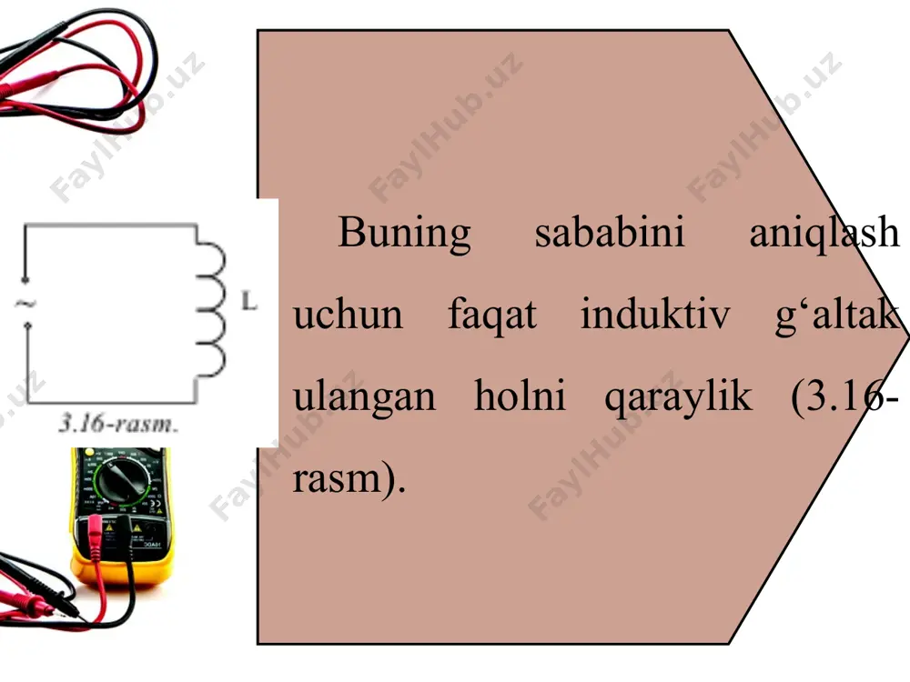 o‘zgaruvchan tok zanjiridagi induktiv g‘altak 11-sinf - Page 5
