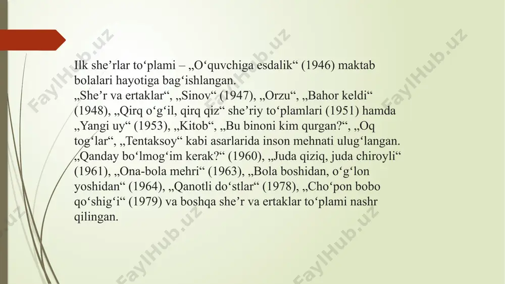 g'ofur g'ulom va quddus muhammadiy hayot va ijodi - Page 5
