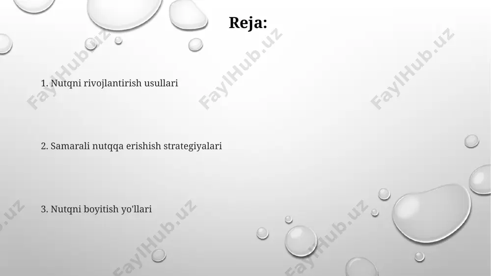 da etuvchanligini 20% ga oshiradi. nutqni rivojlantirishning asosiy usullari ona tili darslarida 10 ta turli mavzularda nutq mashqlari bajarib, 20 ta she'r yodlash, samarqand viloyatida o'tkazilgan an'anaviy tadbirlarda faol ishtirok etish tavsiya etiladi. nutq apparati mushaklarini rivojlantirish uchun 15 minutlik kundalik mashqlar, 7 kun davomida takrorlash va onlayn resurslardan, masalan, youtube'dagi video darslardan foydalanish muhim. nutqni boyitishda 5000 dan ortiq so'z boyligini o'zlashtirish, 3 oylik muntazam o'qish va toshkentdagi nutq terapiyasi markazlarida mashg'ulotlar o'tkazish samarali hisoblanadi. dialogik nutqni rivojlantirish диалог давомида болаларнинг луғат бойлигини кенгайтириш учун, 3000 дан ортиқ сўз захирасига эга бўлган "lug'at" электрон луғатдан фойдаланиш мумкин. натижада, нутқи янада бой ва равон бўлади. диалогик нутқни ривожлантиришда 5-7 ёшли болалар билан 20 тадан ортиқ мавзуларда, масалан, оила, табиат, ҳайвонлар ҳақидаги суҳбатлар ўтказиш самаралидир. бу тошкент шаҳридаги боғчалар тажрибасида кўп марта исботланган. самарқанд вилоятидаги тадқиқотлар 100 нафар болага олиб борилган бўлиб, диалогик нутқни ривожлантиришда ролнинг ўйинлар (масалан, рол ўйнаш ўйинлари) …
