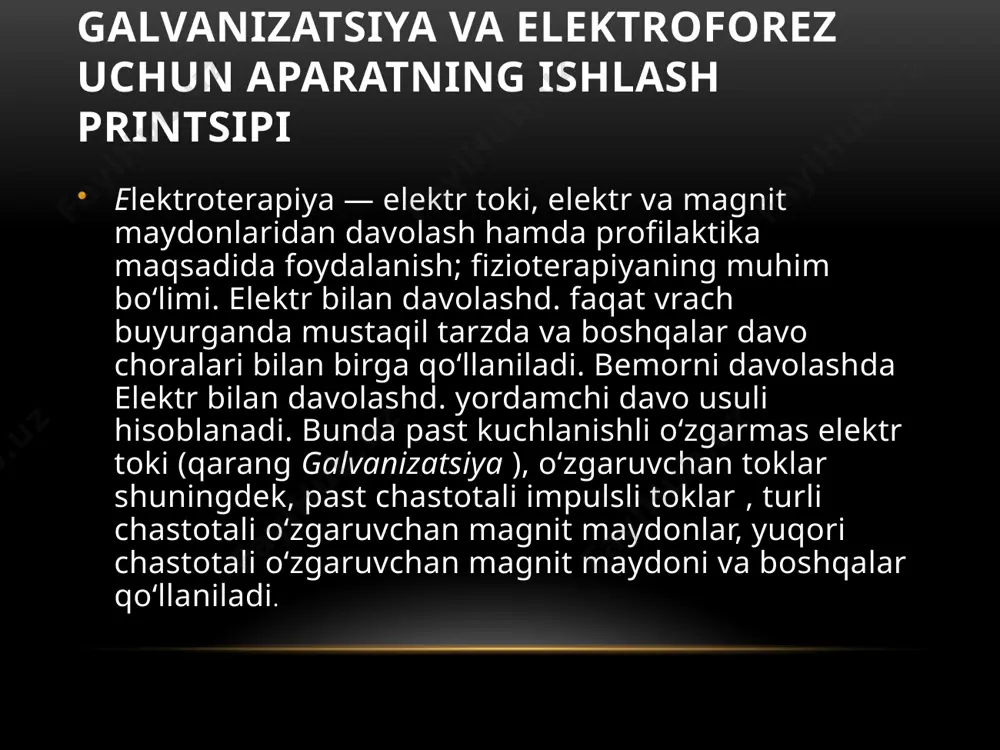 galvanizatsiya va elеktroforеz uchun apparatlar - Page 5