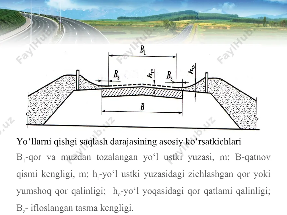 avtomobil yo‘llarini qish davrida saqlash - Page 5