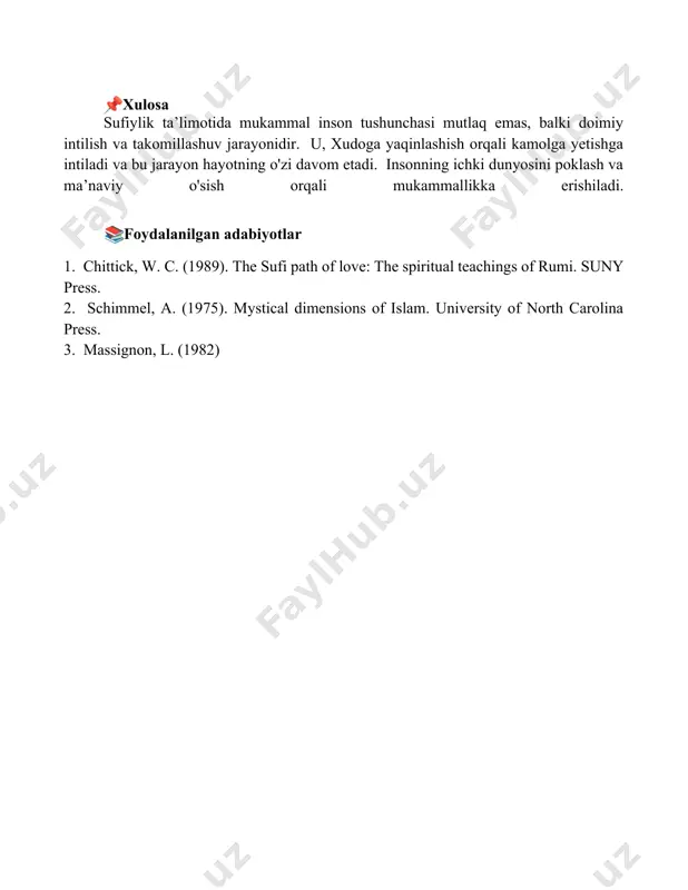 tasavvuf ta'limotida komil inson masalalari - Page 5