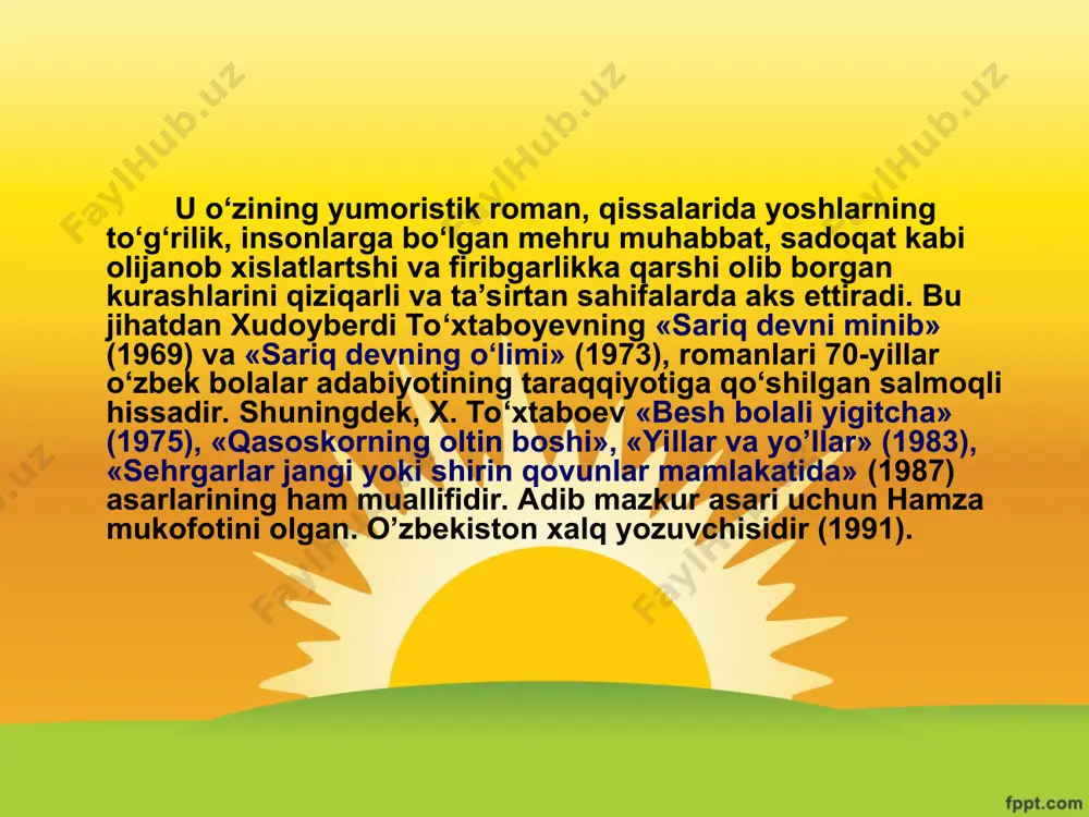 xudoyberdi to’xtaboyev romannavis adib - Page 5