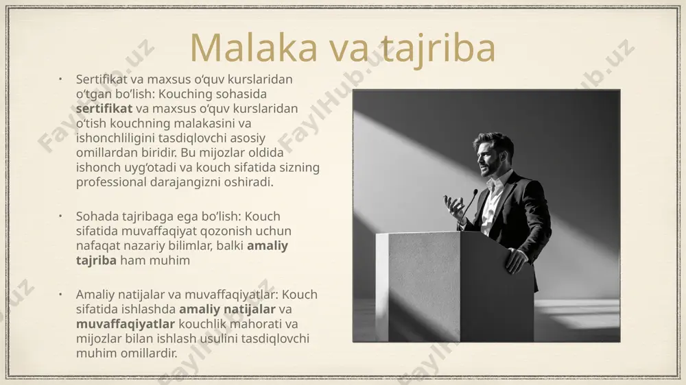 kouch shaxsiga qo‘yilgan talablar - Page 4