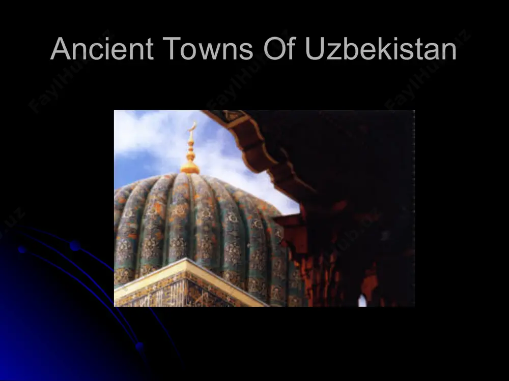 amentation, mosaics, blue-tile domes and facades are interesting for all who visit these beautiful buildings. blue is important in decorating buildings, it blends in with the blue sky. the majestic registan square consists of three rnadrassas namely the ulugbek, sher-dor and tiiiyakari madrassas. other places of interest are the shakhi-zinda necropolis - most remarkable monument in samarkand and the gur-emir mausoleum -the grave of temur, his sons and grandsons, the history of the city boasts the names of outstanding writers, scientists and artists from the east including astronomers kazyzade and rumi and poets djami and navoi. our excursion continues to noble bukhara, as it was known n the muslim east since ancient times. more than 140 architectural monuments can be found here, and of the major blue-domed minarets one would have to start with the kalyan minaret constructed in 1127. this unique construction rises into the sky for 47 meters. …