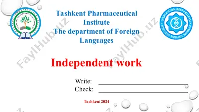 studying abroad. taqdimot 11 bet. — PPT
