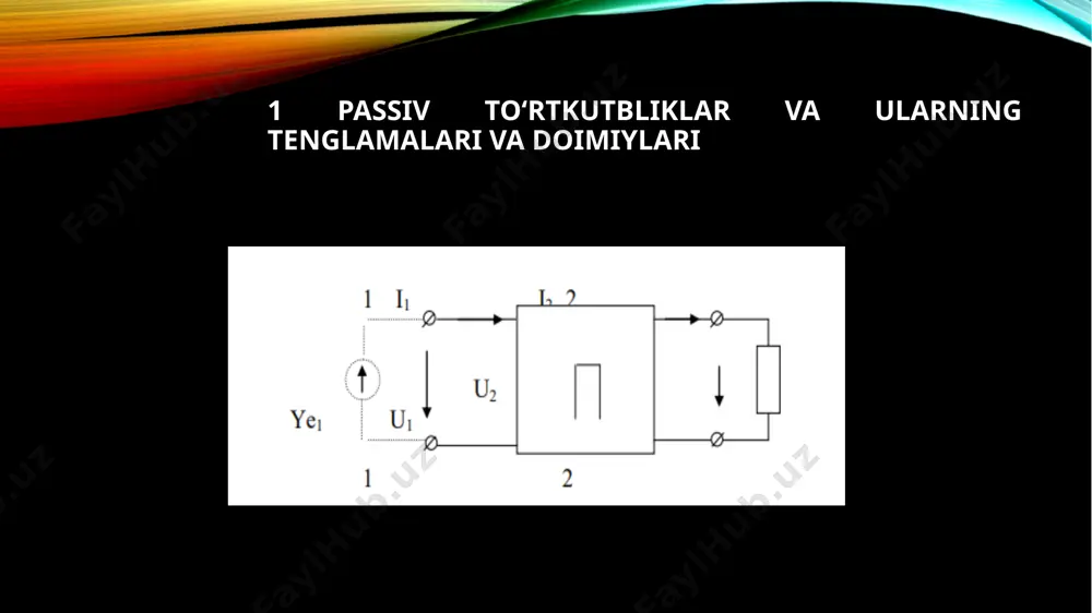 elektirotexnikaning nazariyasoslari - Page 5