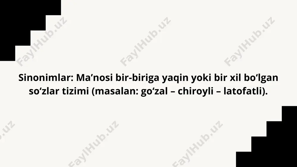 leksik-semantik sistemalar lmg, lmt, lmm. leksik paradigma, giponomik, graduonimik, partonimik qator - Page 4
