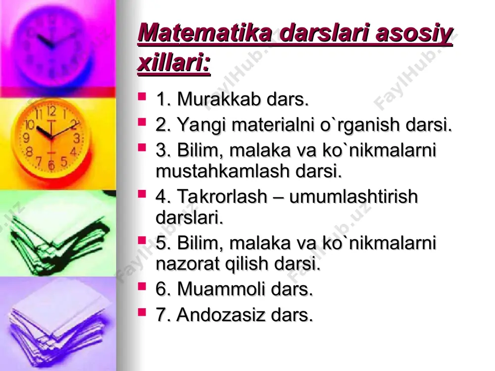 dars va uning vazifalari - Page 4