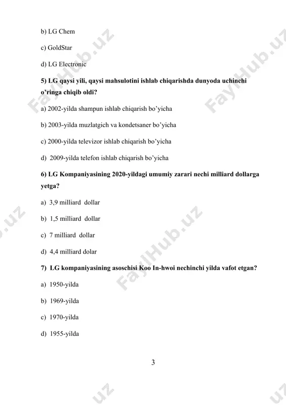 lg kompaniyasi testlari - Page 3