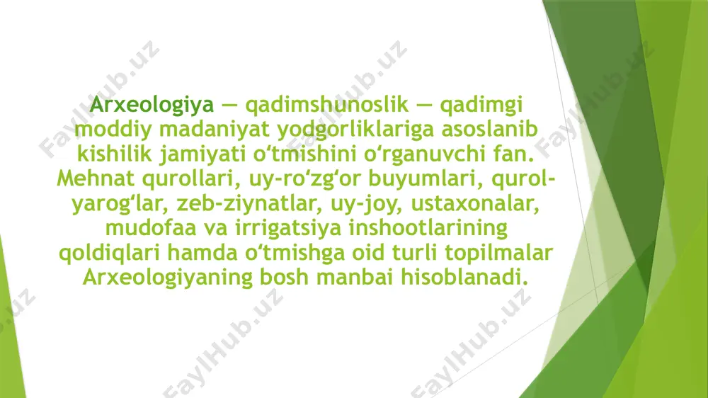 oʻzbekistonda arxeologiya fanining rivojlanishi - Page 3