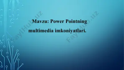 microsoft powerpoint — PPTX
