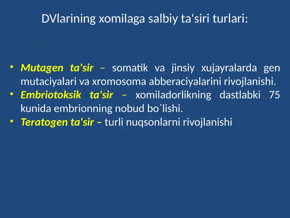 homiladorlik davrida dori vositalarining qo’llanilishi - Page 5