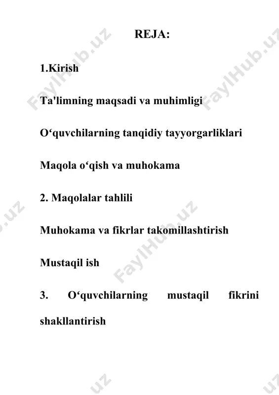 g, breynstorming, aqliy hujum, bumerang, blits-so‘rov, klaster, keys-stadi, germenektiv suhbat kabi turli tuman metodlar paydo bo‘ldi .shunday usullardan biri kakografiyadir. kakografiya so‘zi lotincha kakos – yomon, xunuk, yoqimsiz va graphos – yozmoq so‘laridan olingan bo‘lib, muayyan maqsadni ko‘zlab xatoliklarga yo‘l qo‘yilgan matnni tuzattirish orqali o‘quvchilarga imloni o‘rgatish usuli sanaladi. bu usulning pedagogik va didaktik jihatlari hali ochib berilmagan. rus tilida какофонический, какофония degan so‘zlar mavjud bo‘lib, ularga lug‘atlarda quloqqa yoqmaydigan, yoqimsiz, nosoz, g‘aliz; uyg‘unlashmagan, yoqimsiz tovushlar yig‘indisi degan izohlar beriladiki, bu so‘z semantikasiga salbiy baho yuklaydi . shunga ko‘ra, kakografiya usulida yozuv bilan bog‘liq g‘alizlik, yoqimsizlik yashirinib yotganga o‘xshaydi, ammo orfografik nuqtayi nazardan qaralganda u bilan bog‘liq didaktik hamda pedagogik jihatlarni ochib berish masalaga oydinlik kiritishi mumkin. kakografiya interfaol usullardan biri sifatida o‘quvchilarni mustaqil fikrlashga, narsalarni bir-birlari bilan solishtirishga, izlanishga, masalaning yechimini topishga, eng muhimi ona tili darslarida olingan bilim va malakalariga asoslanib, muayyan mavzular bo‘yicha zaruriy xulosalar chiqarishga yordam …
