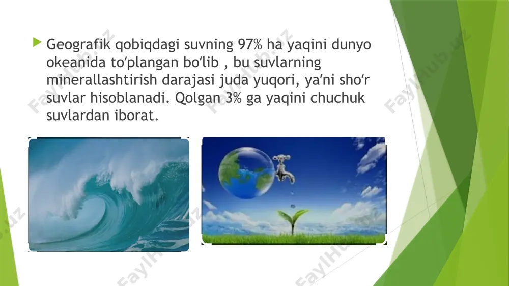 gidrosfera va uning tarkibiy qismlari - Page 5