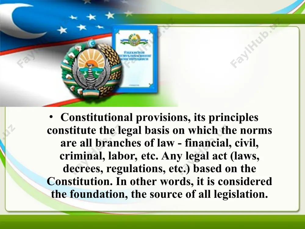 constitution of uzbekistan and united states of america - Page 5