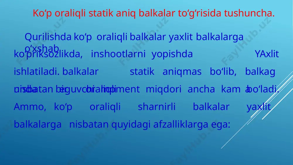 statik aniqmas balkalar statik aniqmas balkalarni hisoblash - Page 5