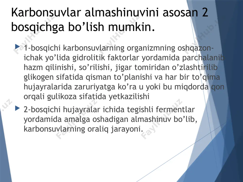 uglevodlar almashinuvi boshqarilishining buzilishlari - Page 4
