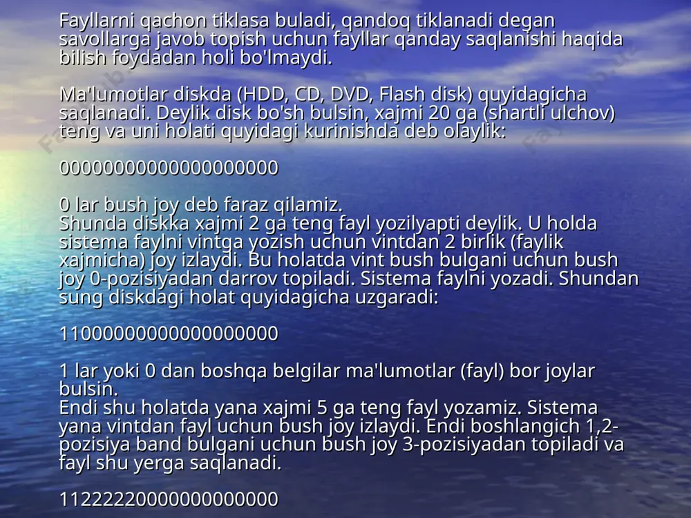 magnit disklarda o`chirilgan ma`lumotlarni qayta tiklash yo’llari - Page 3
