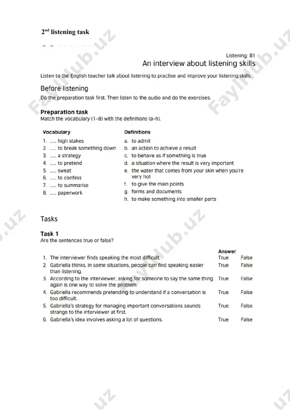 listining tasks - Page 5