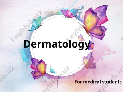 dermatologiya — PPTX