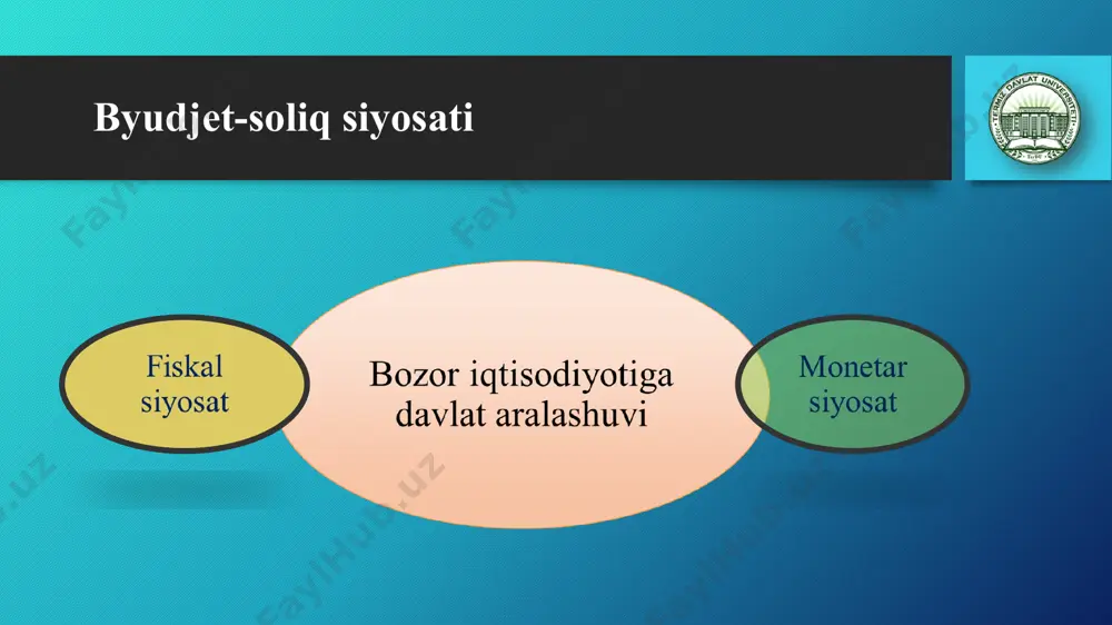 munosabatlaridir. davlat byudjetining joriy xarajatlari- markaziy va mahalliy davlat hokimiyati organlari, mahalliy o‘z-o‘zini boshqarish organlari, byudjet tashkilotlari va byudjetdan mablag‘ oluvchi yuridik shaxslarning joriy faoliyatini ta’minlash shuningdek, davlat tomonidan byudjet tizimi byudjetlariga va iqtisodiyotning ayrim tarmoqlariga dotatsiya, subvensiya va subsidiya shaklidagi moliyaviy yordam ko‘rsatish uchun ajratiladigan pul mablag‘laridir. davlat byudjetining kapital xarajatlari – byudjet xarajatlarining innovatsiya va investitsiya faoliyatini mablag‘ bilan ta’minlash maqsadlariga yo‘naltirilgan pul mablag‘lari bo‘lib, ular tarkibiga davlat investitsiya dasturiga kiritilgan investitsiya loyihalari bo‘yicha yangi qurilish, kapital rekonstruktsiya va kapital ta’mirlash maqsadlari uchun ishlab turgan yoki yangidan barpo qilinadigan korxona, tashkilot va muassasalarga, shuningdek, alohida tadbirlarga ajratiladigan moliyaviy mablag‘lar kiradi. 1. ijtimoiy soha va aholini ijtimoiy qo‘llab-quvvatlash xarajatlari. 2. nodavlat notijorat tashkilotlari va fuqarolik jamiyatining boshqa institutlarini davlat tomonidan qo‘llab-quvvatlash xarajatlari. 5. davlat hokimiyati va boshqaruvi, adliya va prokuratura organlarini saqlab turish xarajatlari. 4. markazlashtirilgan investitsiyalarni moliyalashtirish xarajatlari. 3. iqtisodiyot xarajatlari. 6. sudlarni saqlab turish xarajatlari. 7. fuqarolarning …