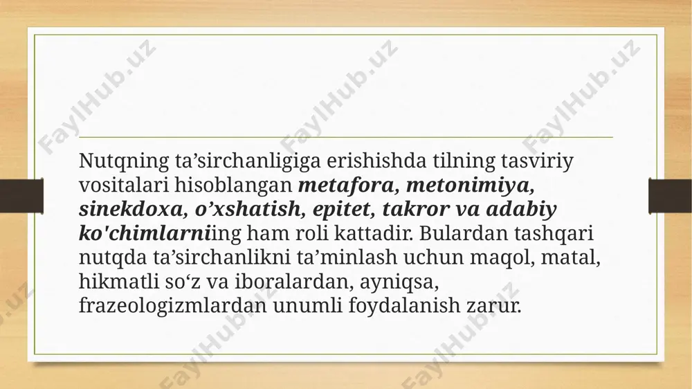 nutq madaniyati va davlat tilida ish yuritish - Page 5