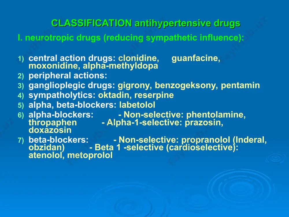 clinical pharmacology of drugs that affect vascular tone - Page 5