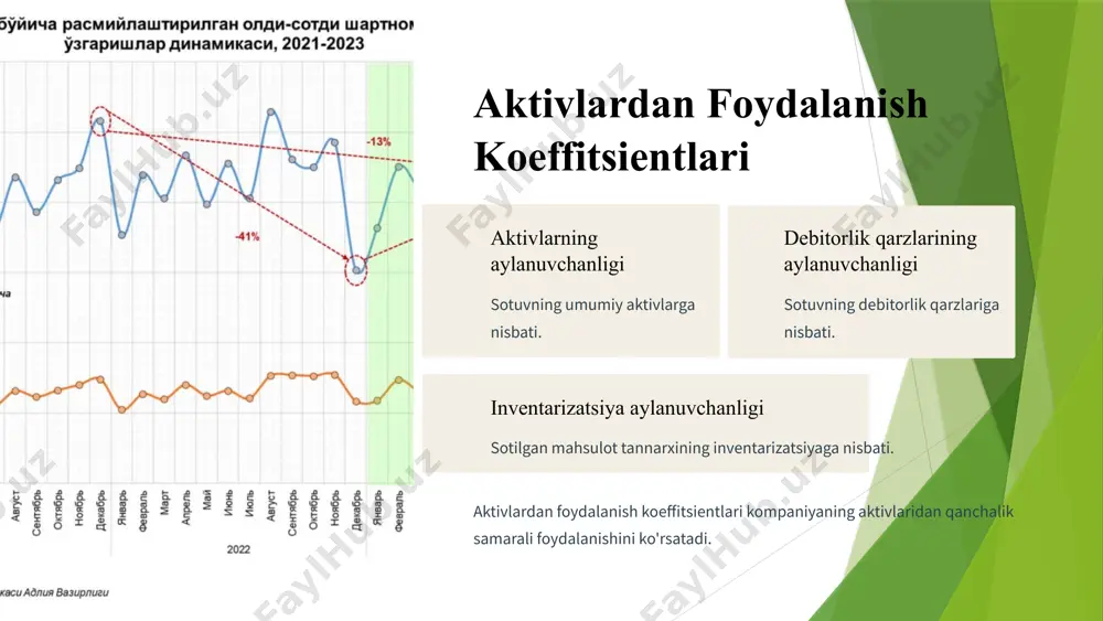 moliyaviy hisobotlarda moliyaviy koeffitsientlardan foydalanish - Page 5