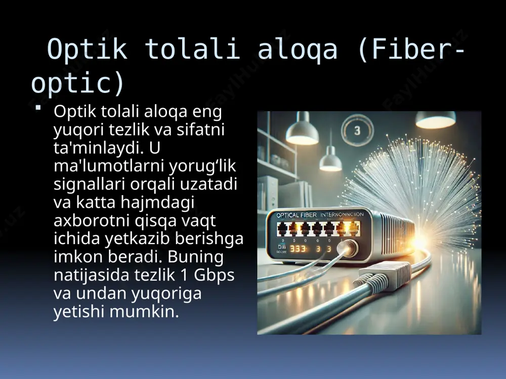 internet tarmog’iga ulanish usullari va ulanish turlari - Page 5