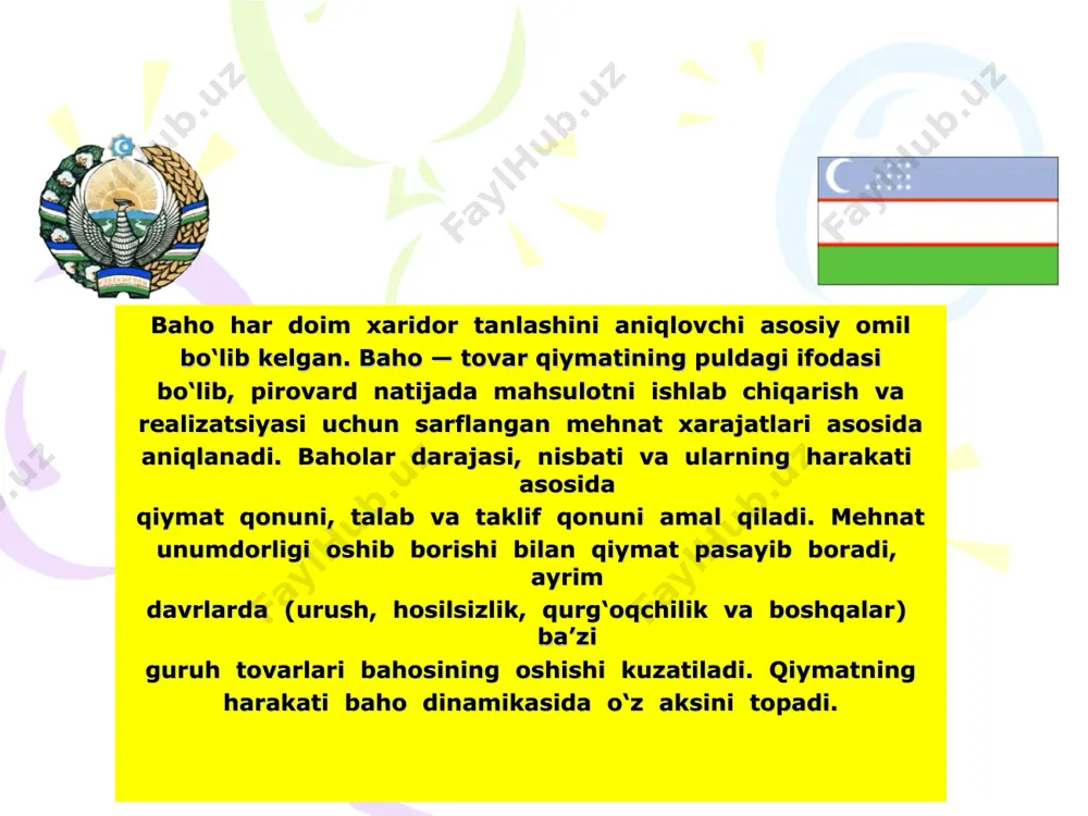 davlatning baho siyosati va uni amalga oshirish siyosati - Page 3