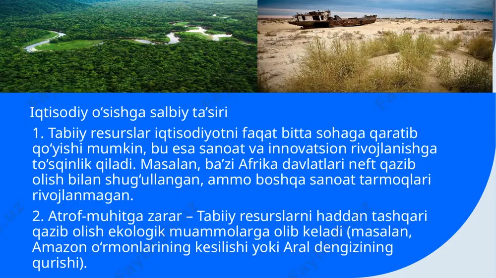 tabiiy resurslar va iqtisodiyoʻsish - Page 5