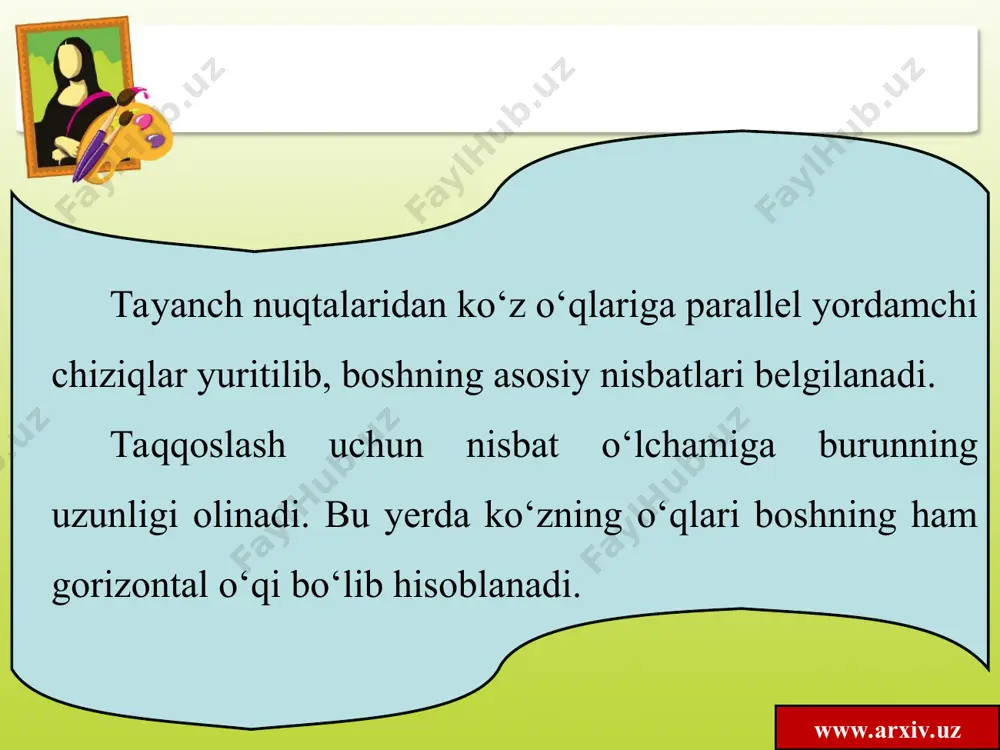 rangtasvir yoki grafik usulda portret ishlash 5 - sinf - Page 4