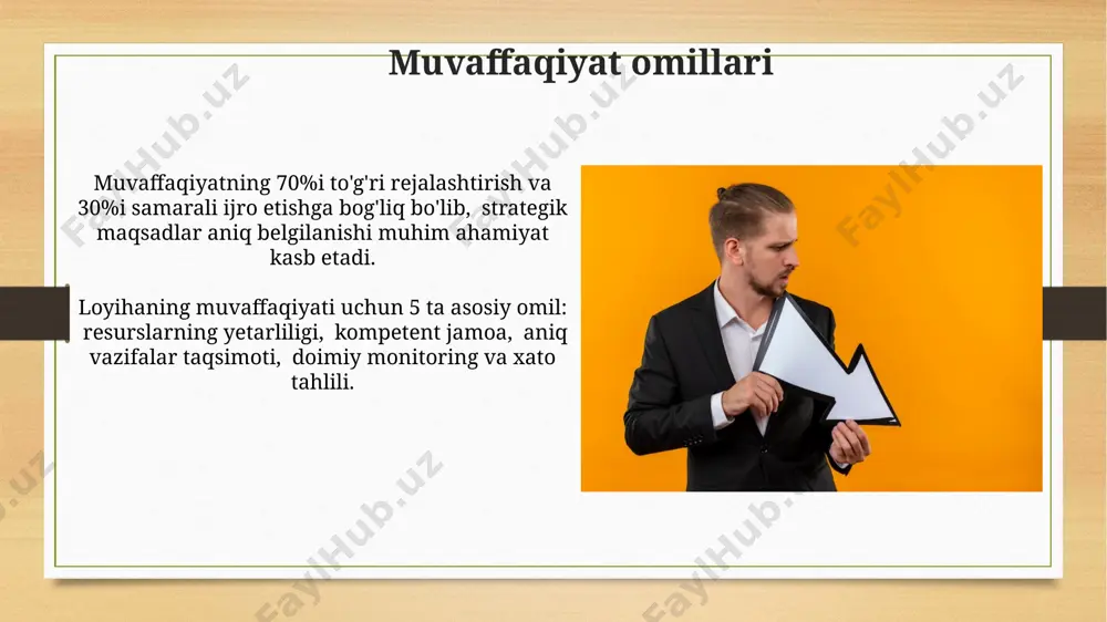 irish strategik rejalashtirish 5-10 yillik davrni qamrab oladi va biznesning uzoq muddatli maqsadlariga erishish uchun aniq yo'nalishlarni belgilaydi, shuningdek, resurslarni samarali taqsimlashni nazarda tutadi. strategik rejalashtirish jarayoni kpi (kalit ko'rsatkichlar) orqali monitoring qilinadi va 3-6 oyda bir marta qayta ko'rib chiqiladi va kerak bo'lganda tuzatish ishlari amalga oshiriladi. e'tiboringiz uchun rahmat @taqdimot_robot image7.jpg image8.jpg image9.jpg image10.jpg image11.jpg image12.jpg image13.jpg image14.jpg image15.jpg image16.jpg image17.jpg image18.jpg image3.png image4.png