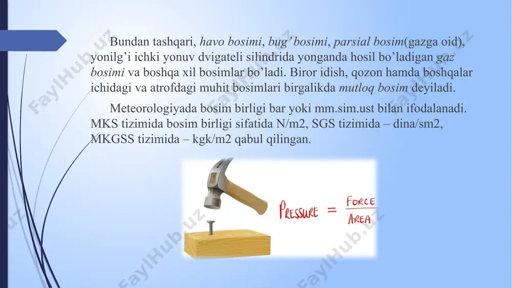bosim o'lchash vositalari - Page 5