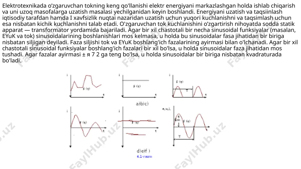 elektirotexnikaning nazariy asoslari - Page 5