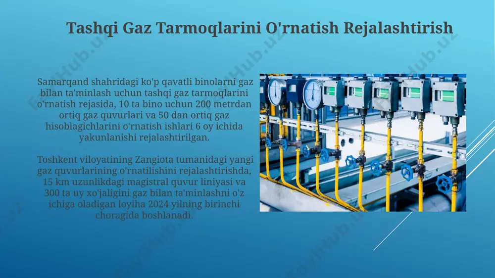 tashqi gaz tarmoqlarini montaj qilish - Page 4