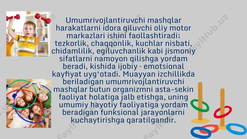 umumrivojlantiruvchi mashqlar (buyumlar bilan) - Page 5