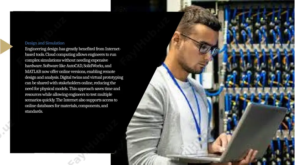 the role of the internet in engineering - Page 5