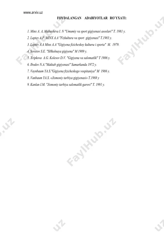 harakat faоlligi gigiеnik faktоr sifatida - Page 5