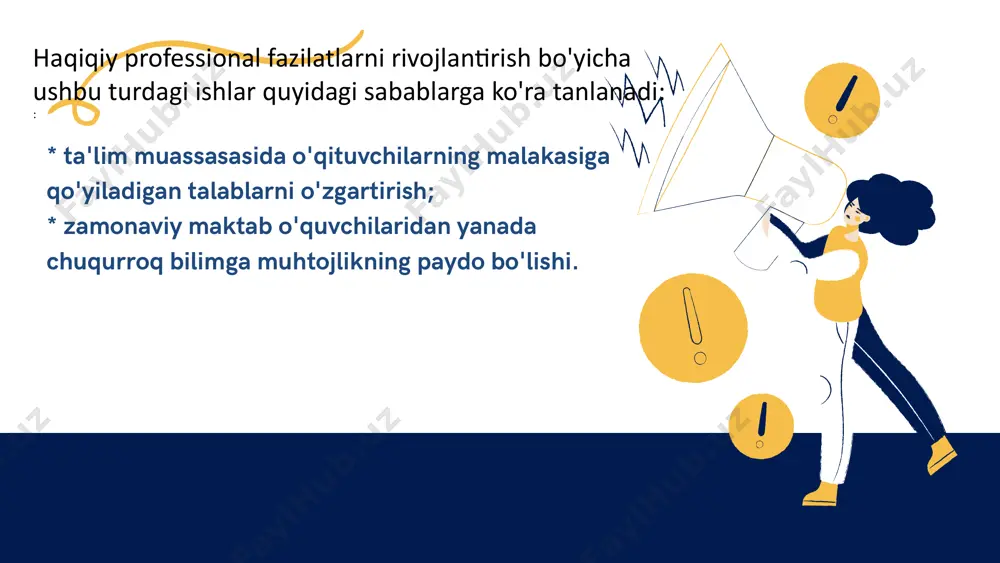 o'qituvchining kasbiy va shaxsiy rivojlantirishi - Page 5