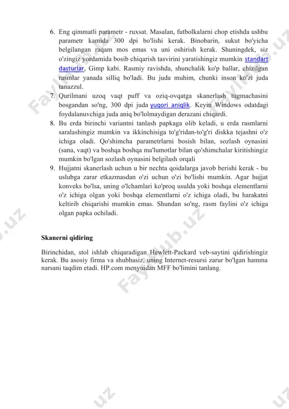 o biz stolga qarash uchun bordik, o'ng kub tugmachasini bosish va kontekst menyu paydo bo'ladi. 5. skanerlashni boshlash uchun tanlang va minimal sozlamalar bilan ibtidoiy oynani ochadi. ushbu belgining so'zlariga ko'ra, mahalliy skaner buzilganligini ko'rish mumkin. 6. eng qimmatli parametr - ruxsat. masalan, futbolkalarni chop etishda ushbu parametr kamida 300 dpi bo'lishi kerak. binobarin, sukut bo'yicha belgilangan raqam mos emas va uni oshirish kerak. shuningdek, siz o'zingiz yordamida bosib chiqarish tasvirini yaratishingiz mumkin standart dasturlar, gimp kabi. rasmiy ravishda, shunchalik ko'p ballar, chizilgan rasmlar yanada silliq bo'ladi. bu juda muhim, chunki inson ko'zi juda tanazzul. 7. qurilmani uzoq vaqt puff va oziq-ovqatga skanerlash tugmachasini bosgandan so'ng, 300 dpi juda yuqori aniqlik. keyin windows odatdagi foydalanuvchiga juda aniq bo'lolmaydigan derazani chiqardi. 8. bu erda birinchi variantni tanlash papkaga olib keladi, u erda rasmlarni saralashingiz mumkin va ikkinchisiga to'g'ridan-to'g'ri diskka tejashni o'z ichiga oladi. qo'shimcha parametrlarni bosish bilan, sozlash oynasini (sana, vaqt) …
