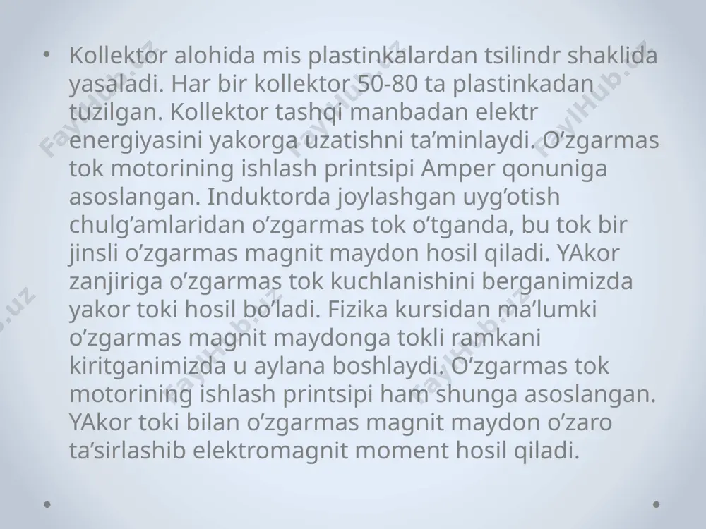 o‘zgarmastok motorlar - Page 5