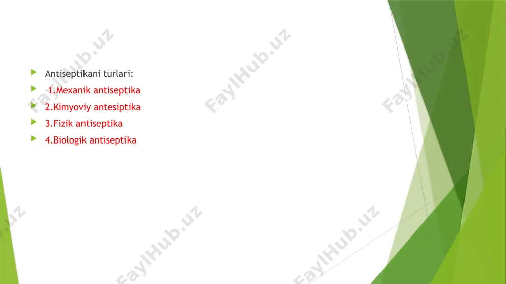 antiseptika va aseptika - Page 3