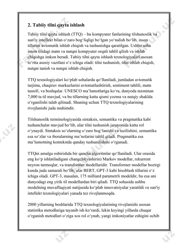 chuqur va aniqlik bilan o'rganish jarayonini anglatadi. bu jarayon turli lug'atshunoslik usullari va statistik metodlarni o'z ichiga oladi. quyida ushbu mavzu doirasida turli jihatlar va statistik ma'lumotlar keltirilgan. birinchi navbatda, lug'at tahlili tushunchasi tahlil qilinadigan lug'atlarning turiga bog'liq ravishda o'zgaradi. masalan, umumiy lug'atlar, mafhumiy lug'atlar va terminologik lug'atlar mavjud, bularning har biri o'ziga xos xususiyatlarga ega. umumiy lug'atda eng ko'p uchraydigan atamalarni o'rganish qiziqarli bo'lishi mumkin. misol uchun, o’zbek tilidagi eng ko’p so’zlar orasida "va", "bu", "yoki", "bilan" kabi bog'lovchilar bor, ular odatda tez-tez ishlatiladi. shuningdek, lug'at tahlilining yana bir muhim jihati lug'atning hajmi va uning o'sishi hisoblanadi. o’zbek tilida 2019 yilda o’zbekiston respublikasi davlat tilida kundalik so’z boyligi taxminan 60,000 so’zdan iborat ekanligi qayd etilgan. shu bilan birga, bu raqam yangi tushuncha, o'zgarish va yangiliklar tufayli tez sur'atlar bilan o'sib bormoqda. masalan, yangi texnologiyalar shunchalik tez kirib kelmoqdaki, ular ham o'z navbatida yangi atamalar va iboralar yaratilishini talab qiladi. …