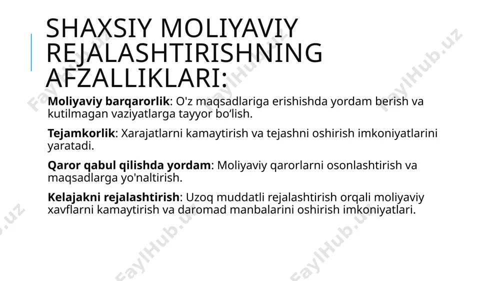 shaxsiy moliyaviy rejalashtirish - Page 4