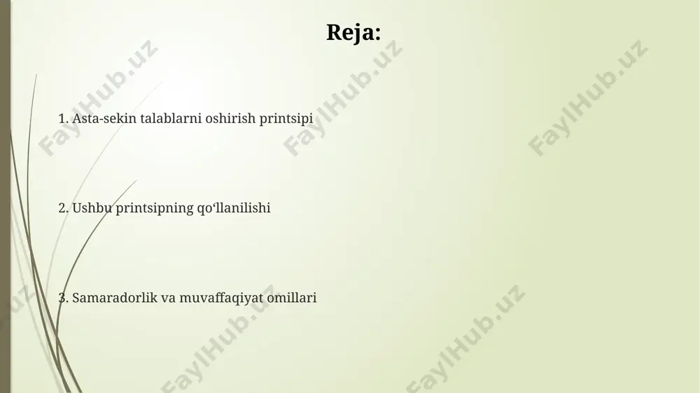 xshilaydi. xato va kamchiliklarni tuzatish xato va kamchiliklarni tuzatish jarayoni kamida 3 bosqichdan iborat bo'lib, har bir bosqichda 5-10% ga yaxshilanish kuzatiladi, bu esa umumiy samaradorlikni 15-30% ga oshirish imkonini beradi. xatolarni tuzatish natijalarini baholashda, kamida 5 ta ko'rsatkich, shu jumladan, sifat, miqdor, vaqt, xarajatlar va xavfsizlik ko'rsatkichlarini hisobga olish samaradorlikni aniq baholashga imkon beradi. muammoni aniqlash va tahlil qilish bosqichida kamida 2 ta turli usul qo'llanilishi, masalan, swot tahlili va pareto printsipi, muammoning 80% ini 20% sabablarga bog'liq ekanligini aniqlashga yordam beradi. maqsadlarni aniqlash va bosqichma-bosqich rejalashtirish rejaning 10% ni "xatoliklar uchun bufer" sifatida ajratish, noaniqliklar yoki kutilmagan holatlarga moslashish imkonini beradi va umumiy muvaffaqiyat ehtimolini oshiradi. maqsadlarni aniqlashda smart (specific, measurable, achievable, relevant, time-bound) tamoyillarini qo‘llash orqali 5 ta kichik maqsadga bo‘linishi, har bir bosqich uchun aniq muddatlar belgilanishi kerak. bosqichma-bosqich rejalashtirishda har bir bosqich uchun 2-3 ta muhim vazifani ajratib olish va ularning bajarilishini kuzatish, natijalarni tahlil …