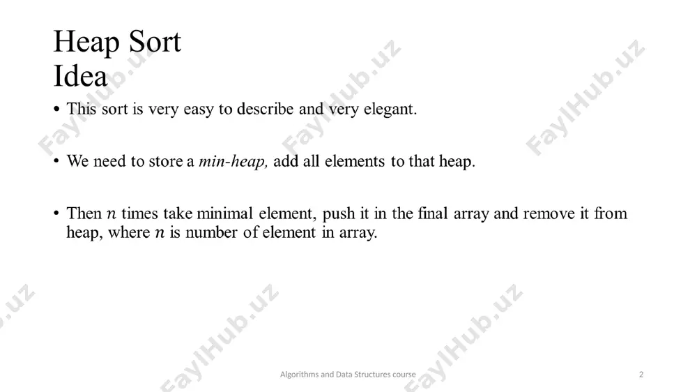 heap sort - Page 2