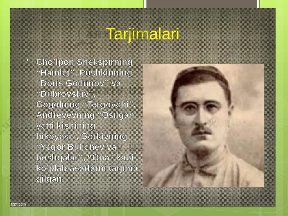 cho’lponning “adabiyot nadur” maqolasi tahlili - Page 4